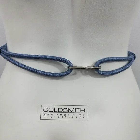 Vintage Braided Stretch Belt Size M 27" - Picture 7 of 8